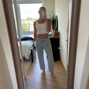 Athleta retreat linen ankle pant